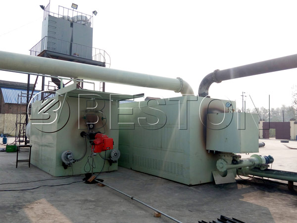 Beston Continuous Tire Pyrolysis Plant