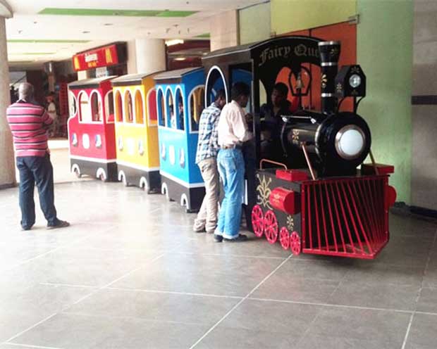 trackless train rides for shopping mall