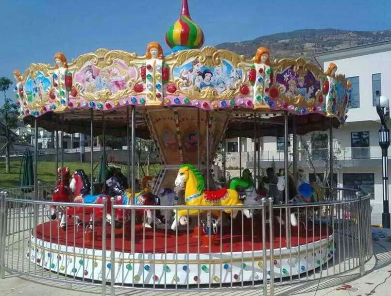 small disney theme carousel