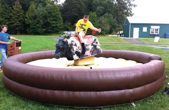 inflatable mechanical bull 