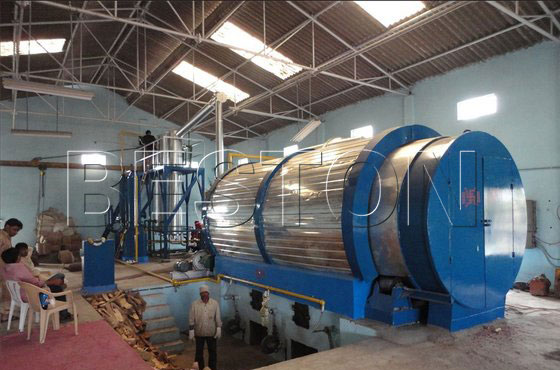 plastic waste pyrolysis plant