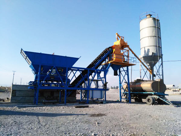 mini portable concrete batching plant