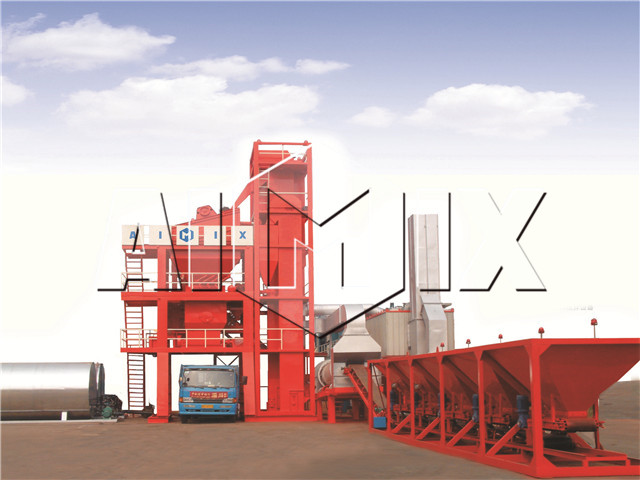 Stationary Asphalt Mixing Plant China