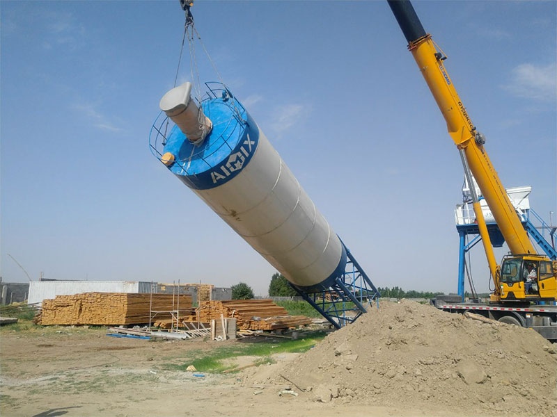 cement silo of batching plant