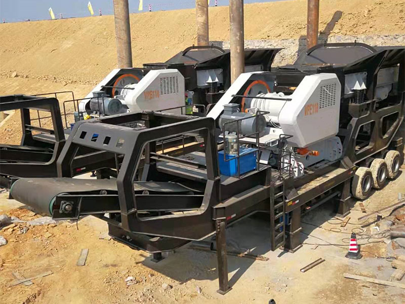 portable crushing and screening plants