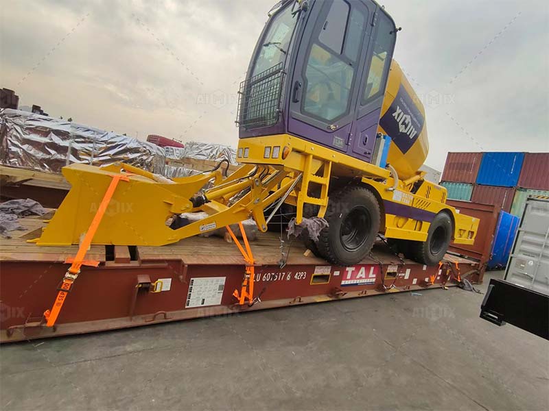 self loading mixer truck