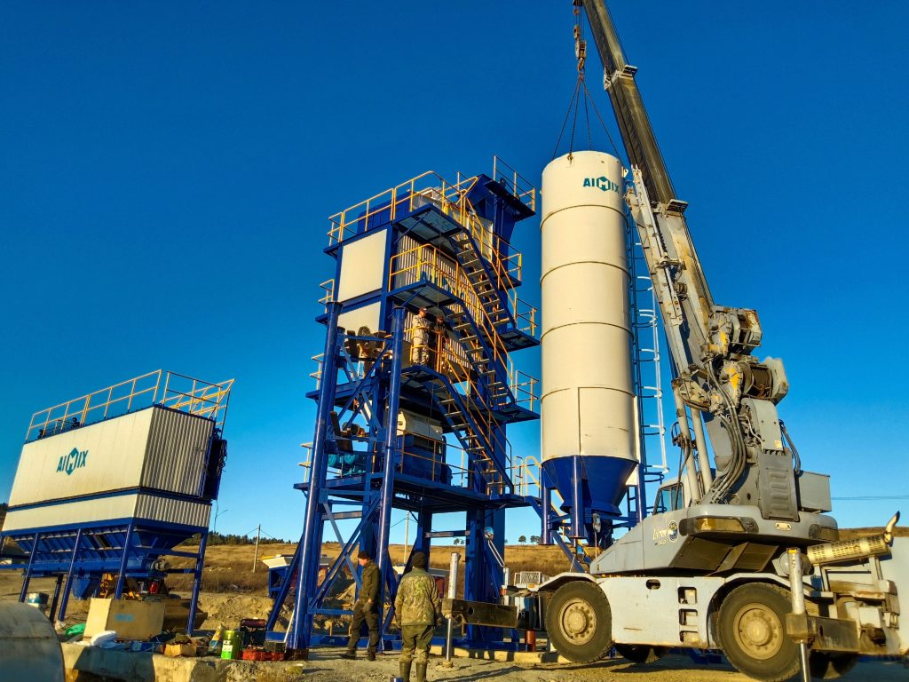 asphalt batch mix plant