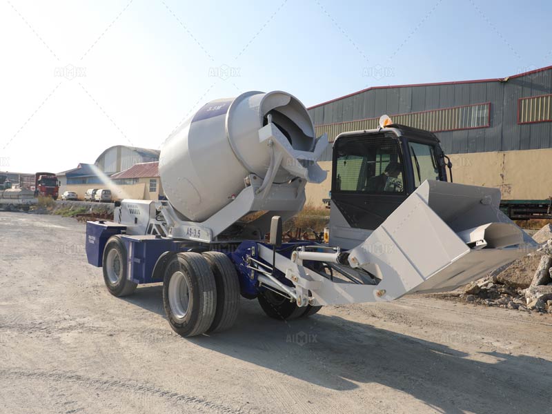 self loading concrete mixer for sale