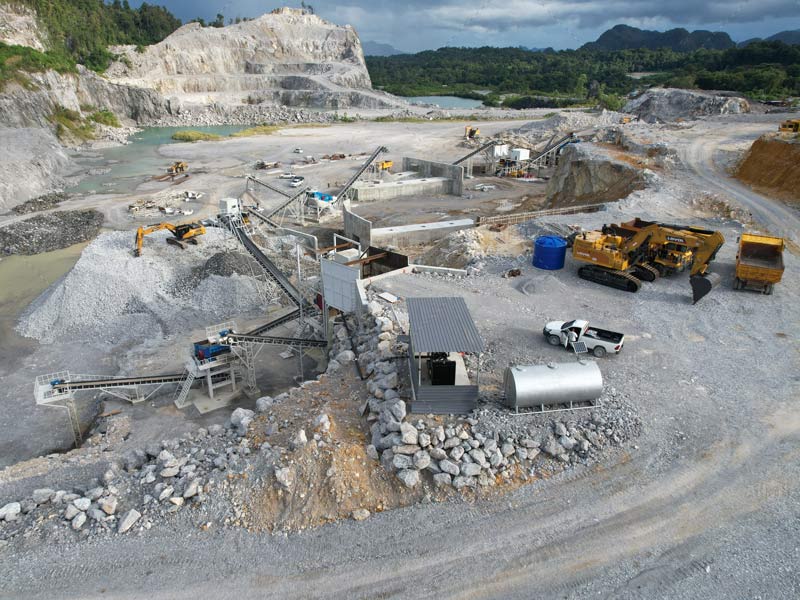 Stationary Stone Crusher Plant