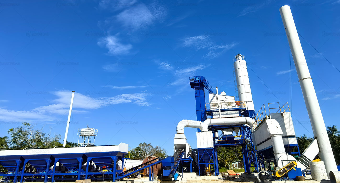 Stationary Asphalt Plant in Jamaica
