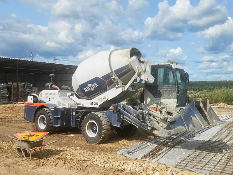 AS-3.5 Hydraulic Concrete Mixer Machines for Sale