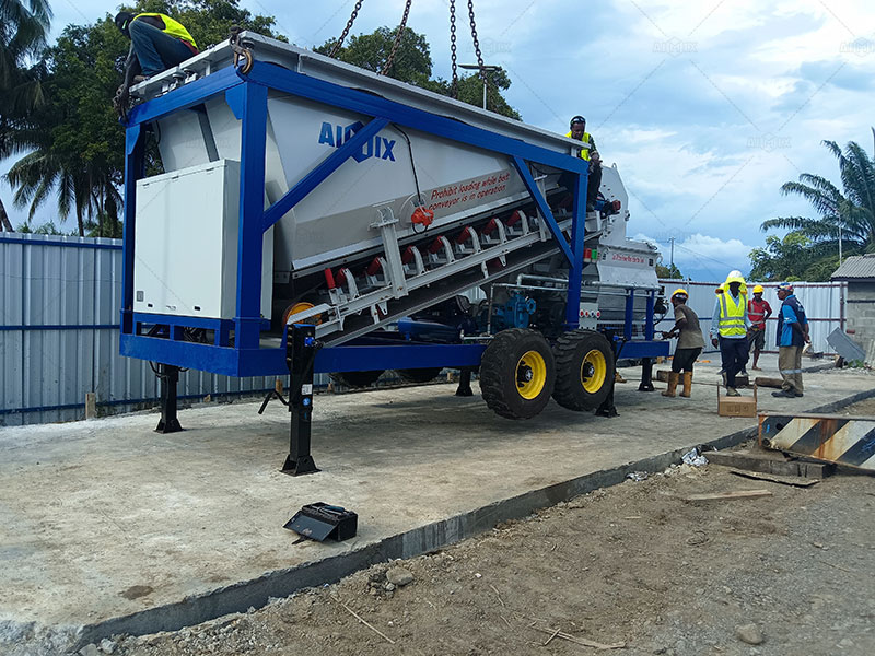 Mobile Mini Concrete Plants