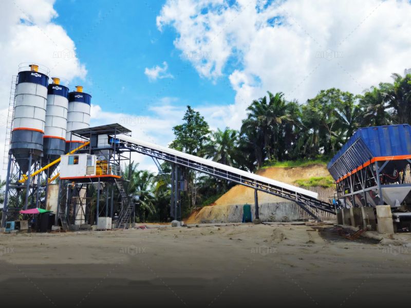 stationary batching plant