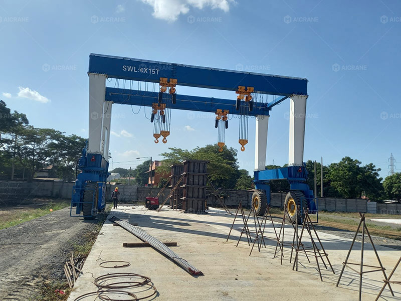 rubber tyred gantry crane technical specifications